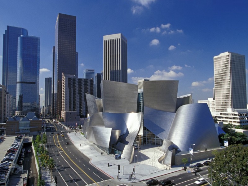 Wall Disney Concert Hall | Cidade de Los Angeles, CA, EUA