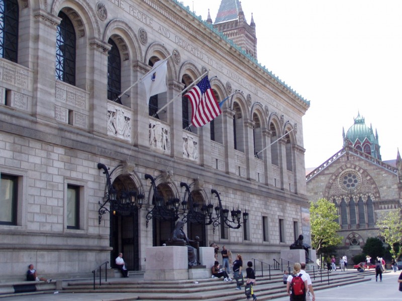 library Boston-Public frente
