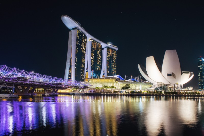 Singapore, Marina Bay|Leonid Yaitskiy | Melhores cidades para fazer intercâmbio