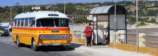 Conheça a rede de transportes de Malta