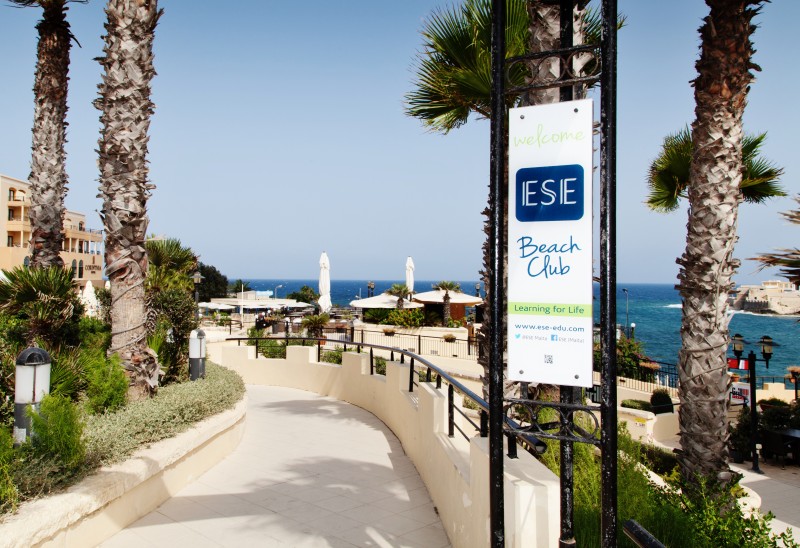 Beach Club da ESE Malta | Foto: Divulgação