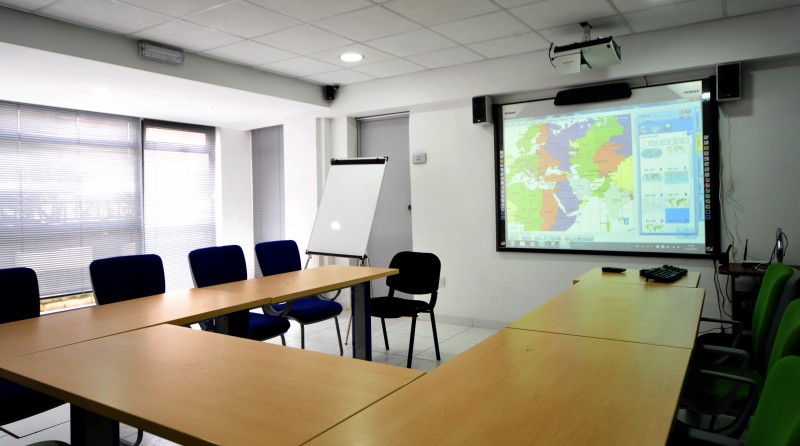 Sala de aula da ESE Malta | Foto: Divulgação