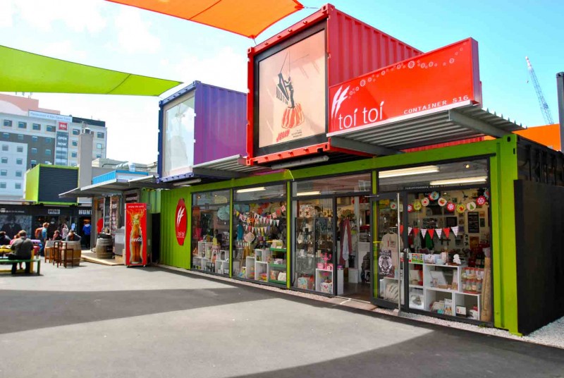 Re:START, o shopping de containers | Christchurch, Nova Zelândia