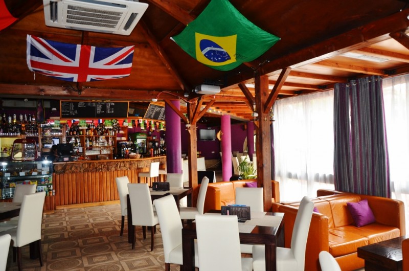 Bar interno da escola Sprachcaffe Malta | Foto: Descubra o Mundo