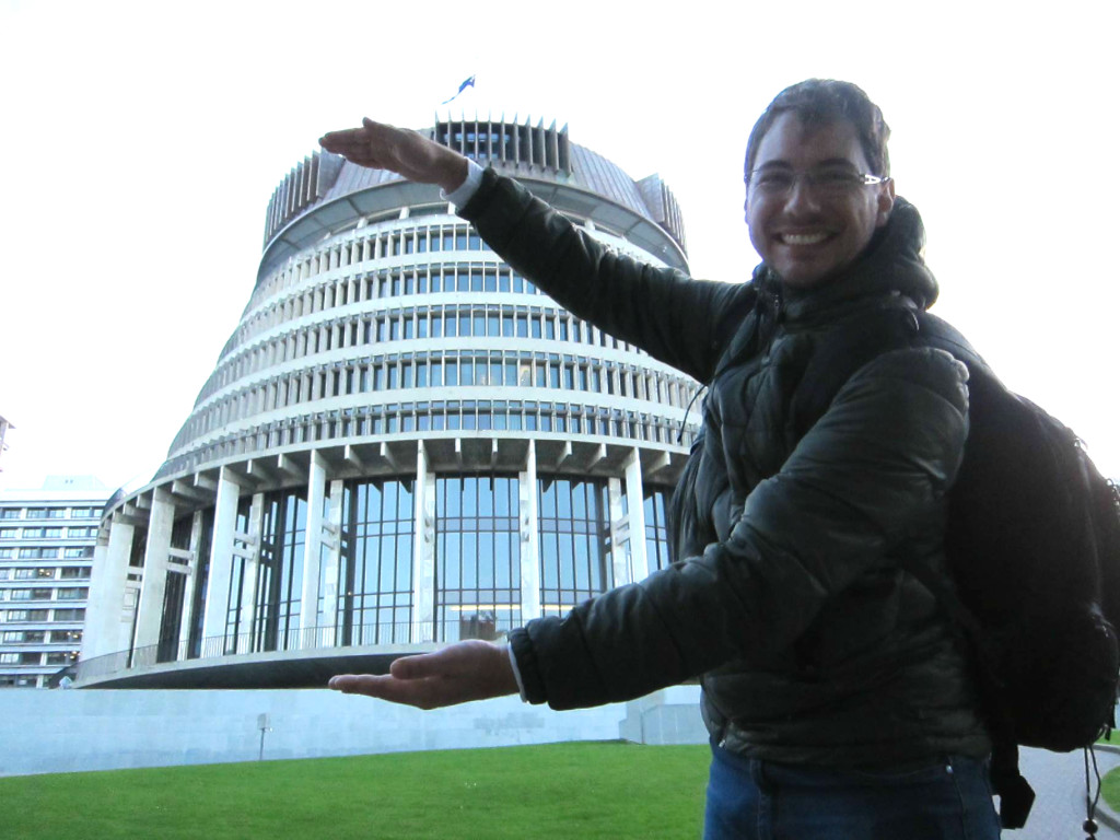 Intercâmbio na Nova Zelândia, Wellington | Foto: Rodney Rick/Arquivo Pessoal